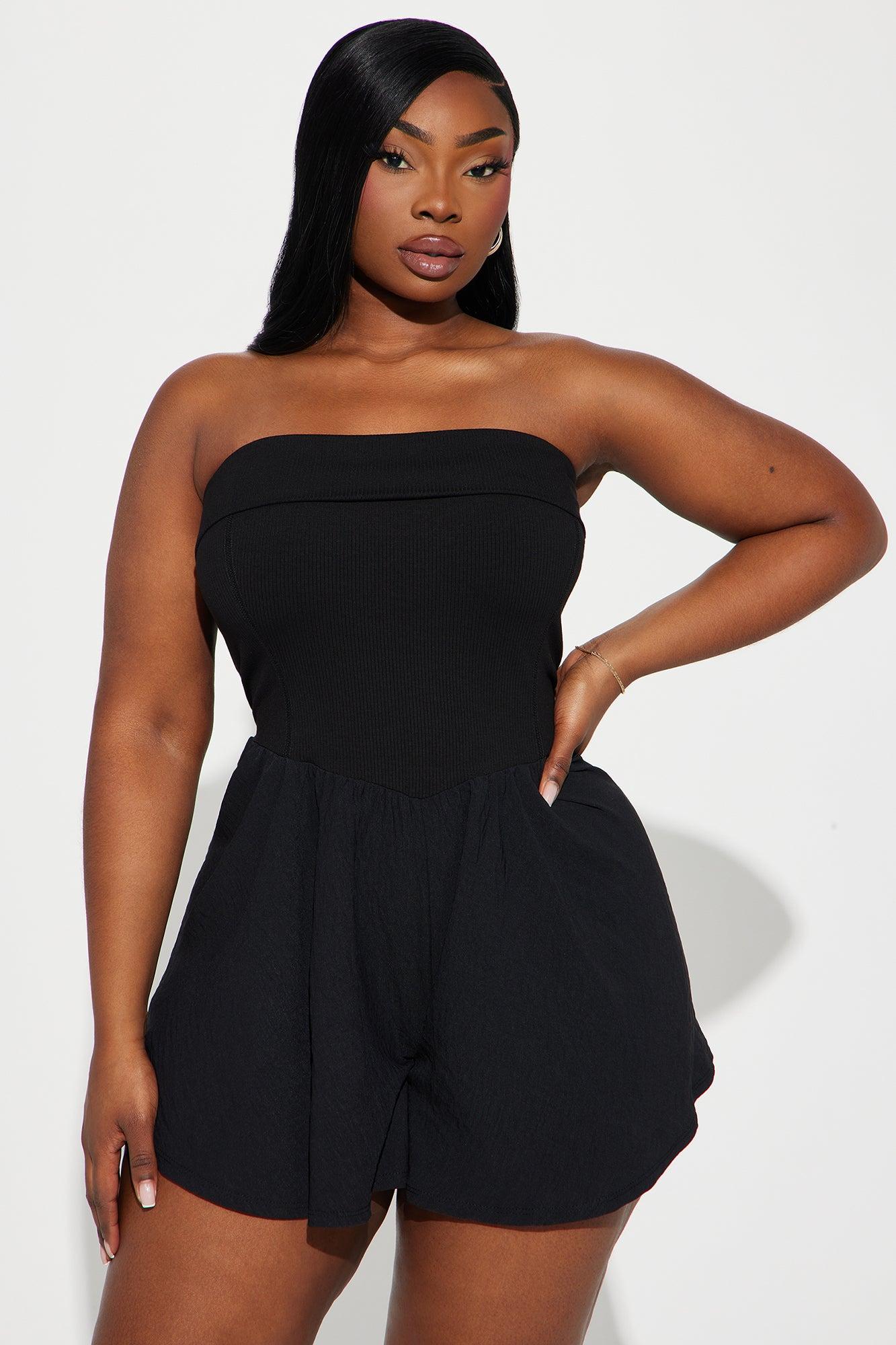Penelope Romper - Black Product Image