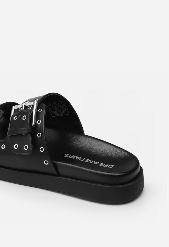 Comfy Arch Support Chunky Flat Sandals Product Image