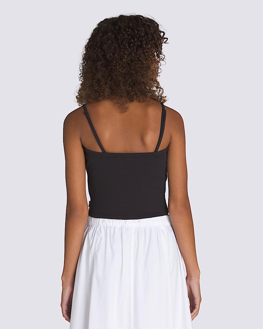 Drew Rib Tube Top in Black| Vans US Product Image