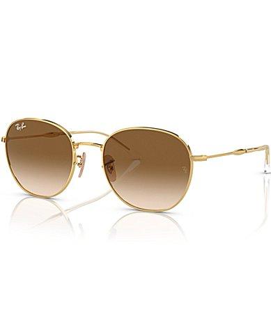 Ray-Ban New Round Sunglasses Frame Blue Lenses Product Image