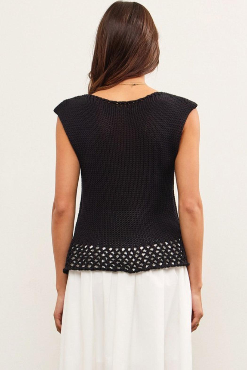 Sleeveless Sweater Product Image