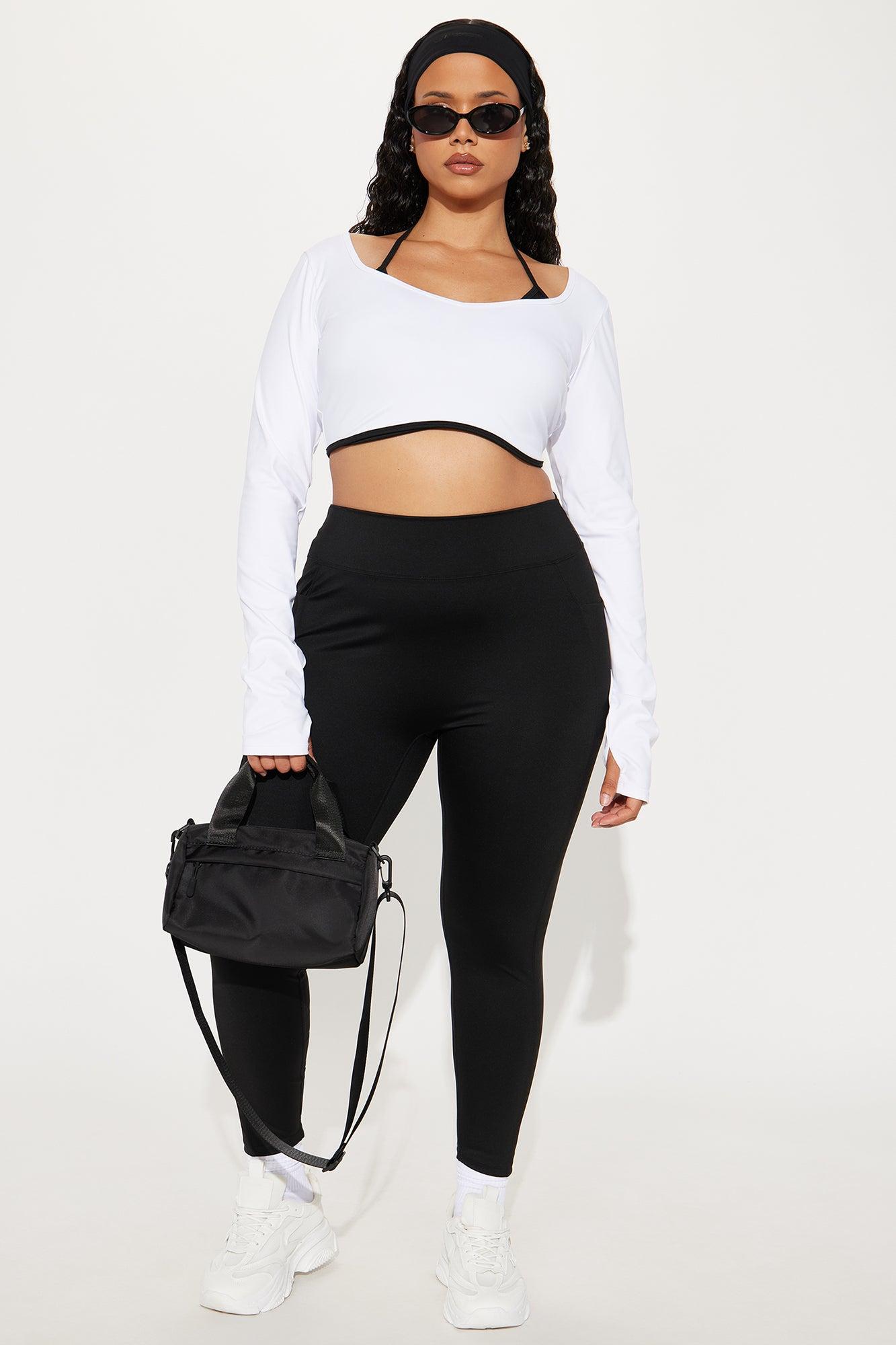 Tennis Club Twofer Active Top - White Product Image