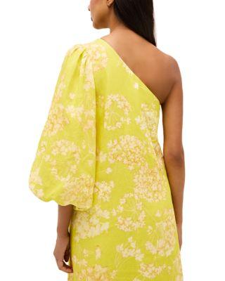 Printed One Shoulder Maxi Dress Product Image