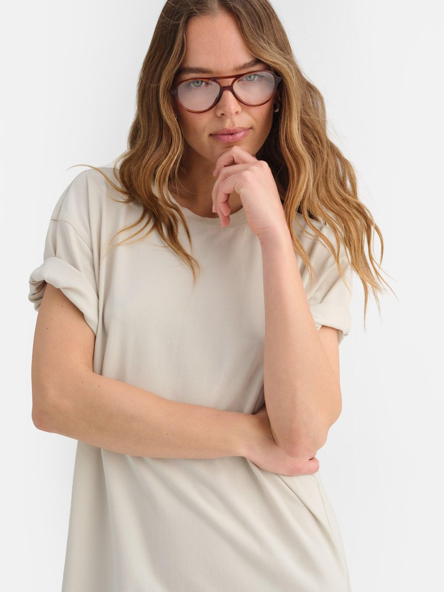 Organic Heavyweight Tee Dress Female Product Image