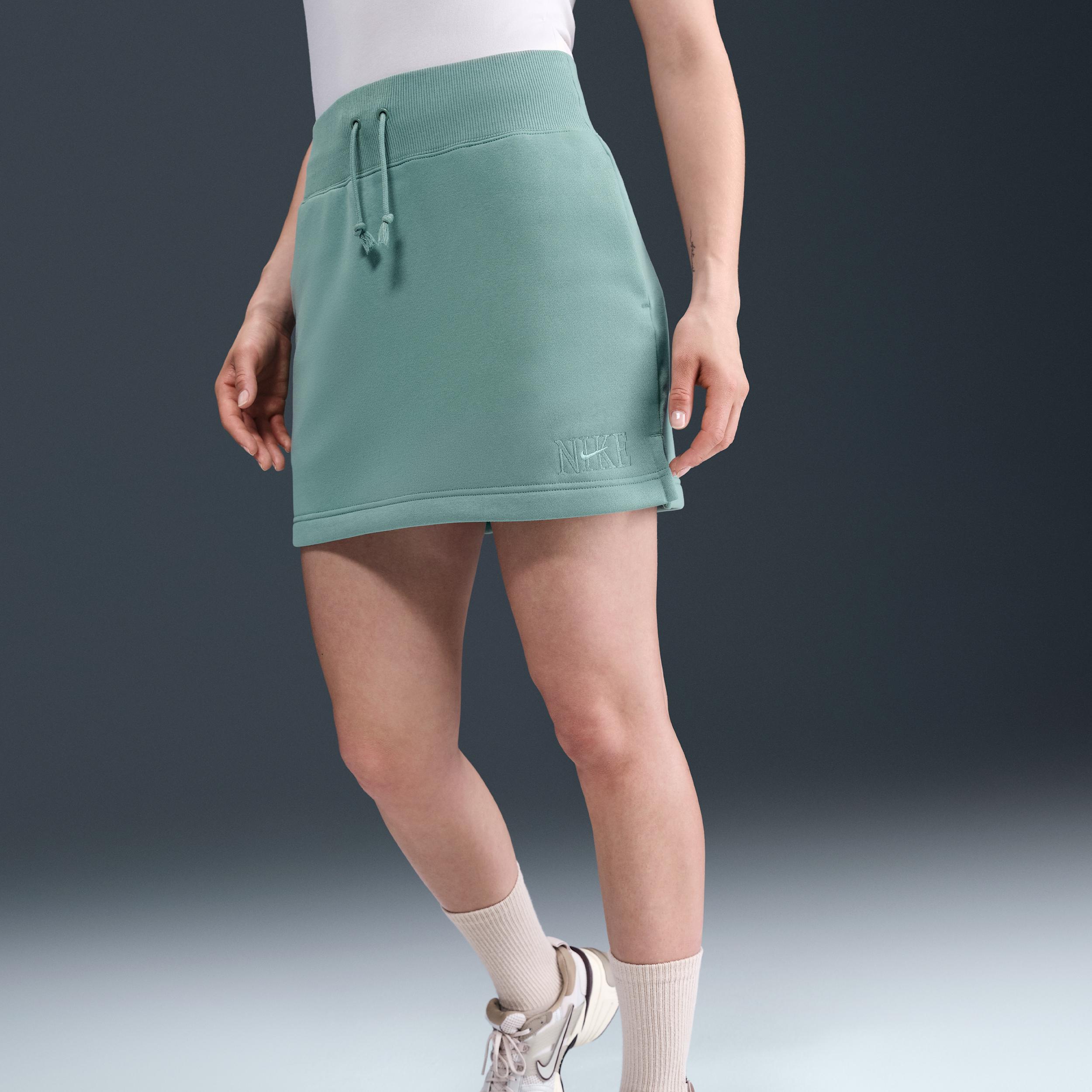 Womens Nike Sportswear Phoenix Fleece Skirt | IH7808-017 Product Image
