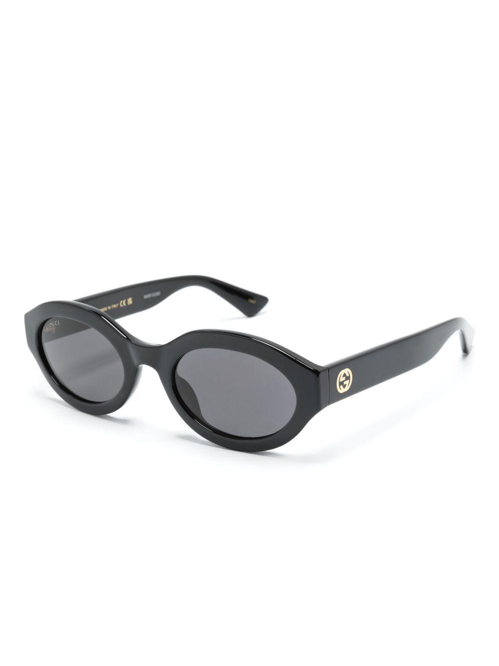 oval-frame sunglasses Product Image