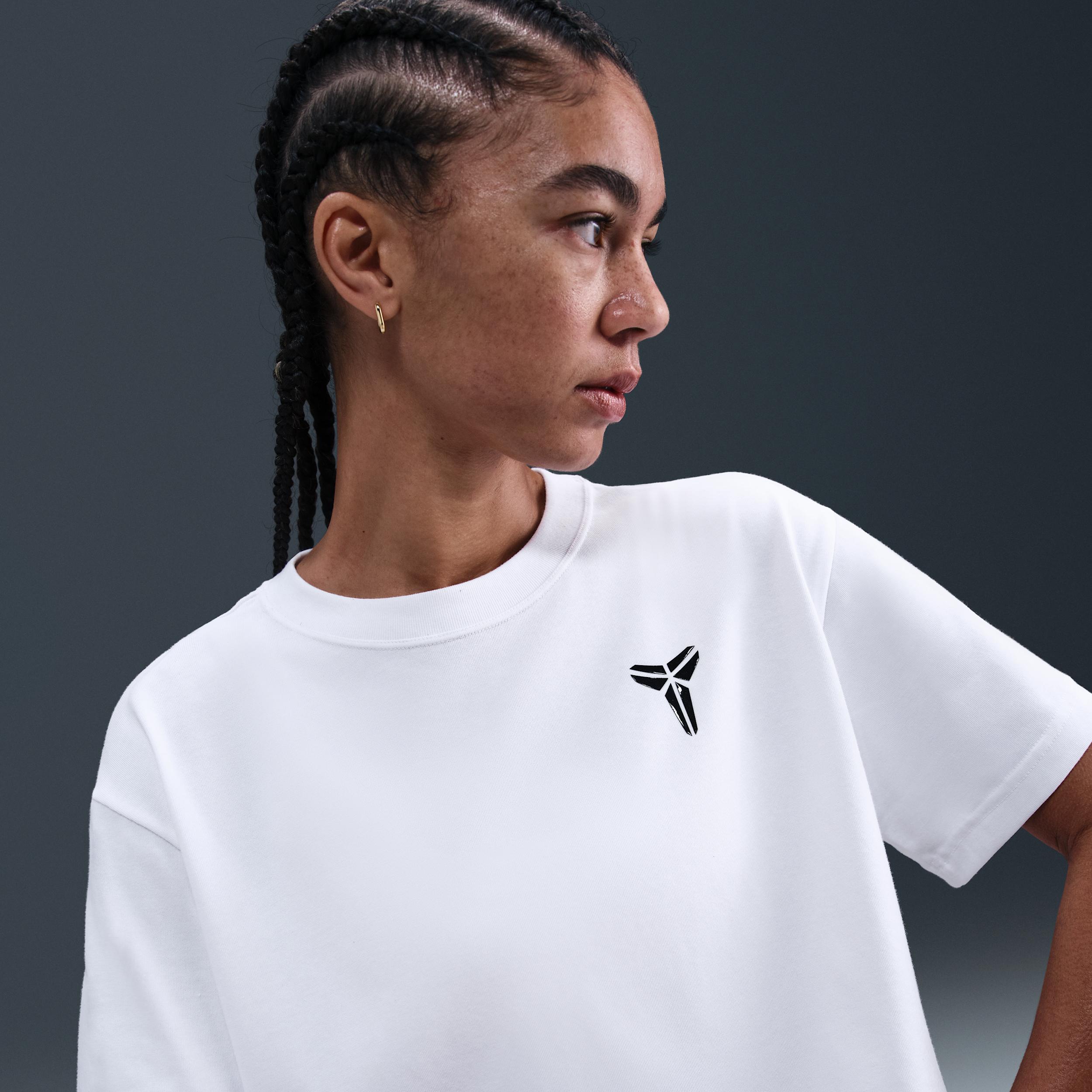 Nike Womens Kobe Dri-FIT Cropped Basketball T-Shirt | IM0367-100 Product Image