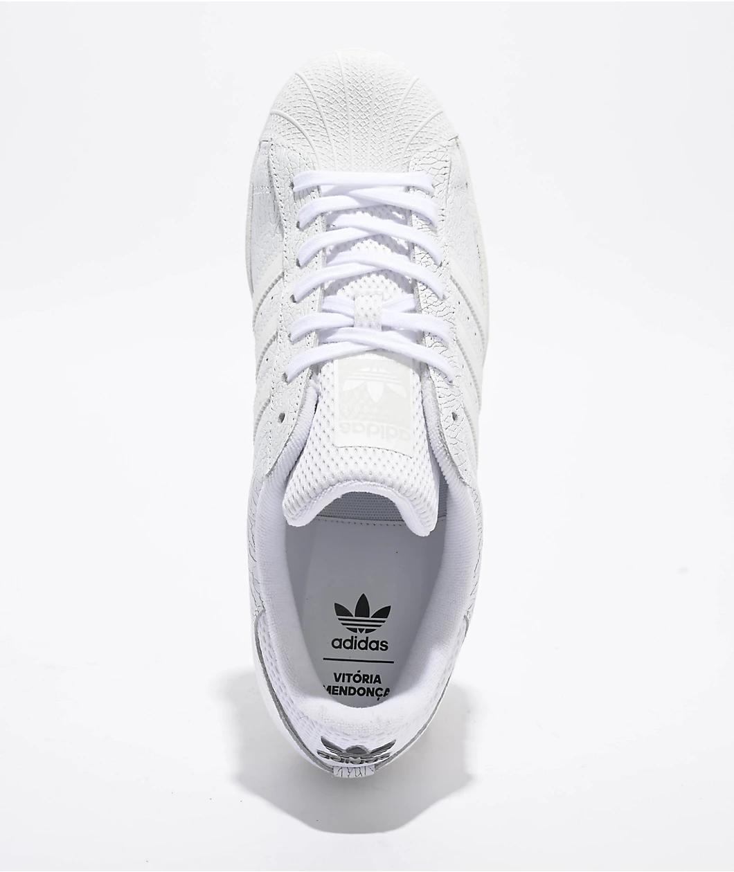 adidas x Vitória Superstar ADV Cream Skate Shoes Product Image