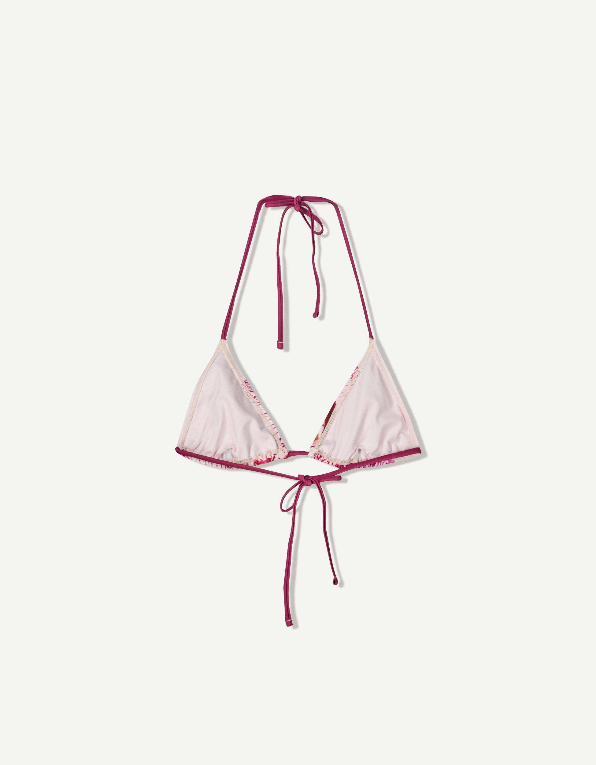 Floral bikini top Product Image