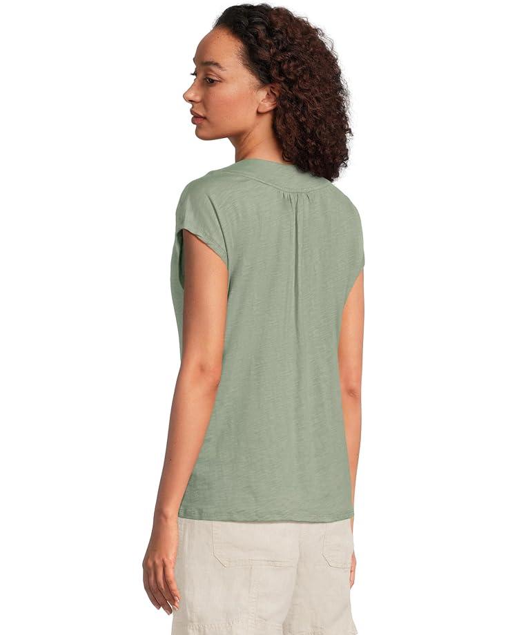 Soft Stretch Supima Tee Crew Neck Striped Short Sleeve Product Image