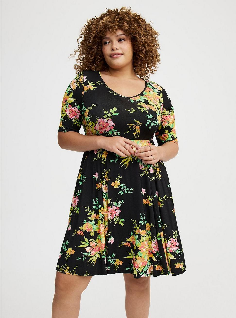 Mini Super Soft Skater Dress Product Image