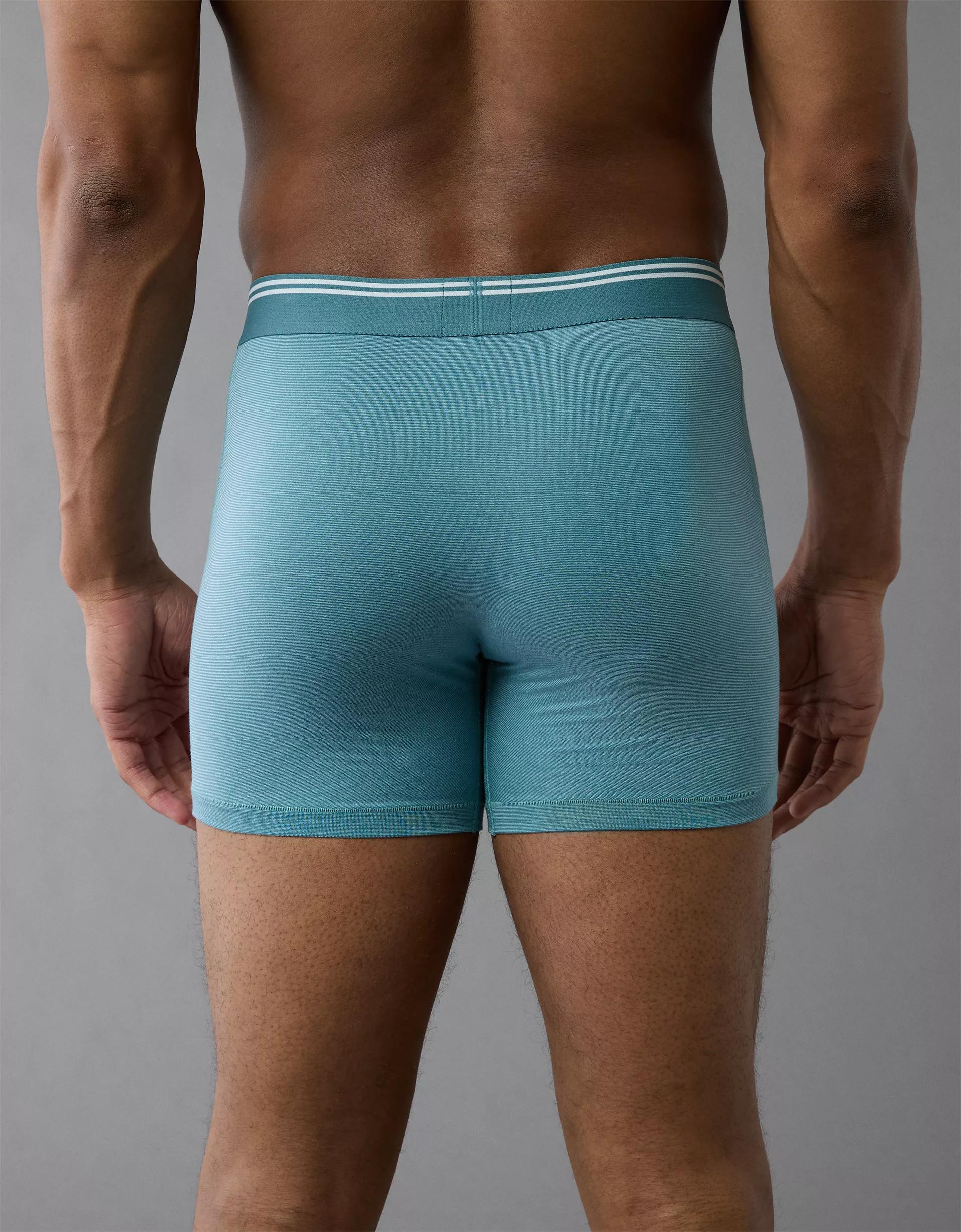 AEO Men's Flamingos Slim Knit Ultra Soft Boxer Short Product Image