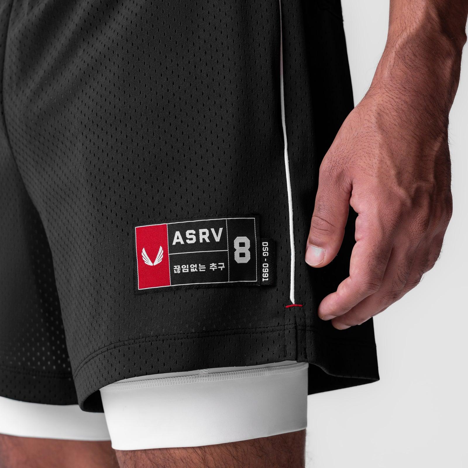 0991. Ion-Mesh 5" Liner Short - Crimson Male Product Image