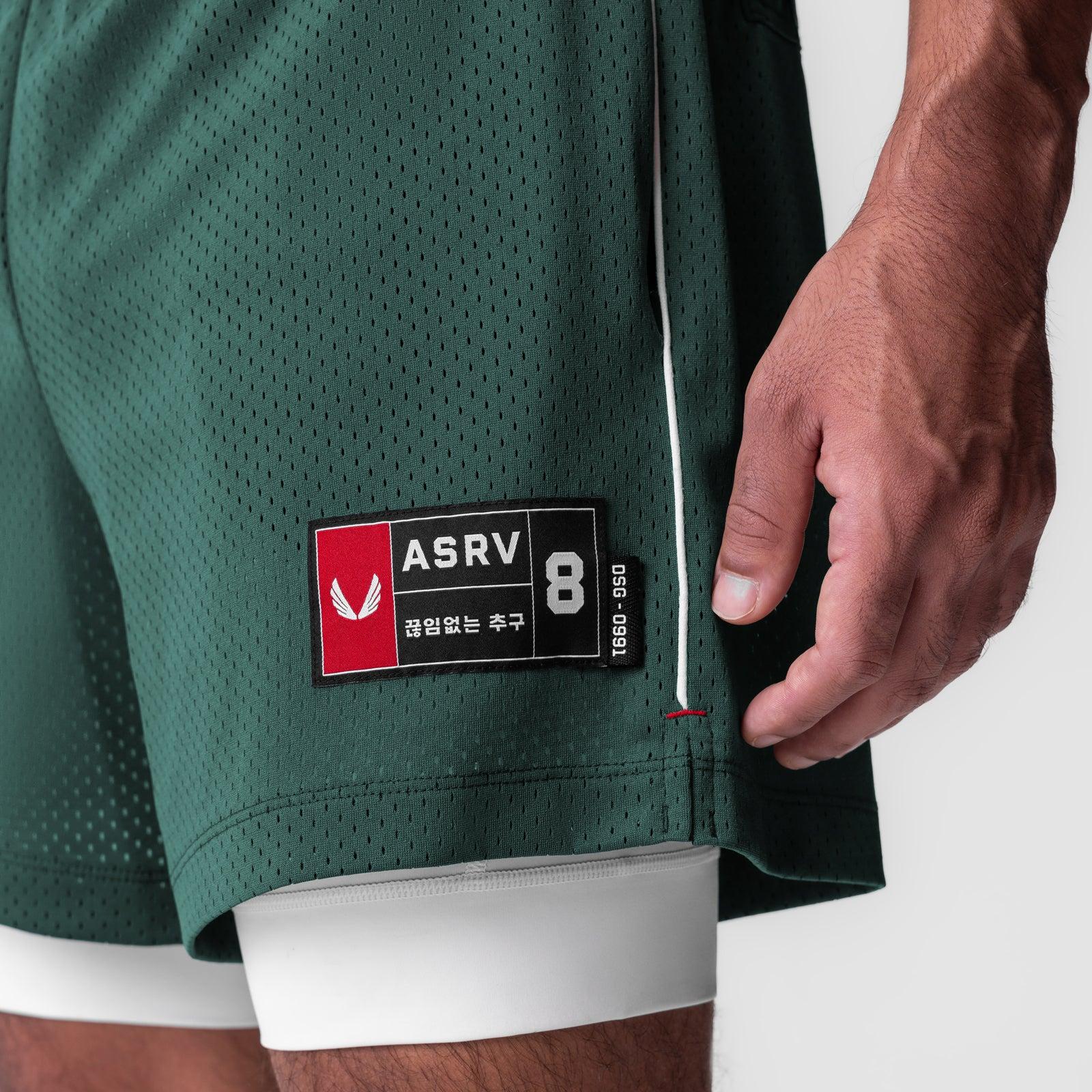 0991. Ion-Mesh 5" Liner Short - Forest Green Male Product Image