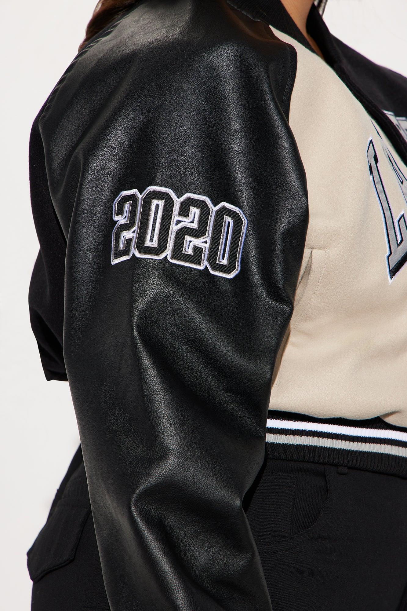 Touchdown Raiders Bomber Jacket - Black Female Product Image