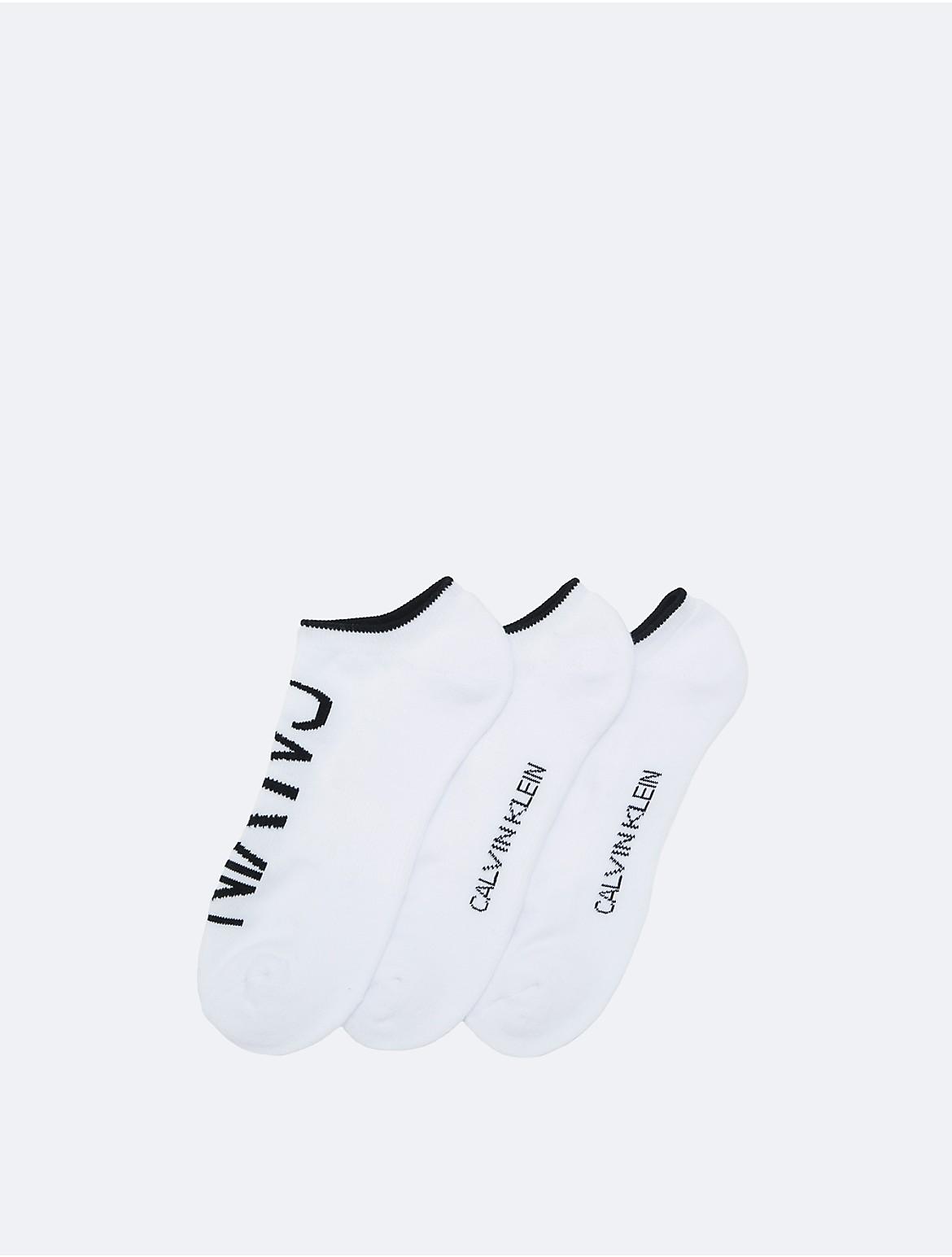 Calvin Klein Mens Logo Cushion No Show 6-Pack Socks Product Image