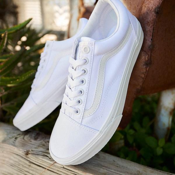 Vans Old Skool Skate Shoe Monochrome Product Image