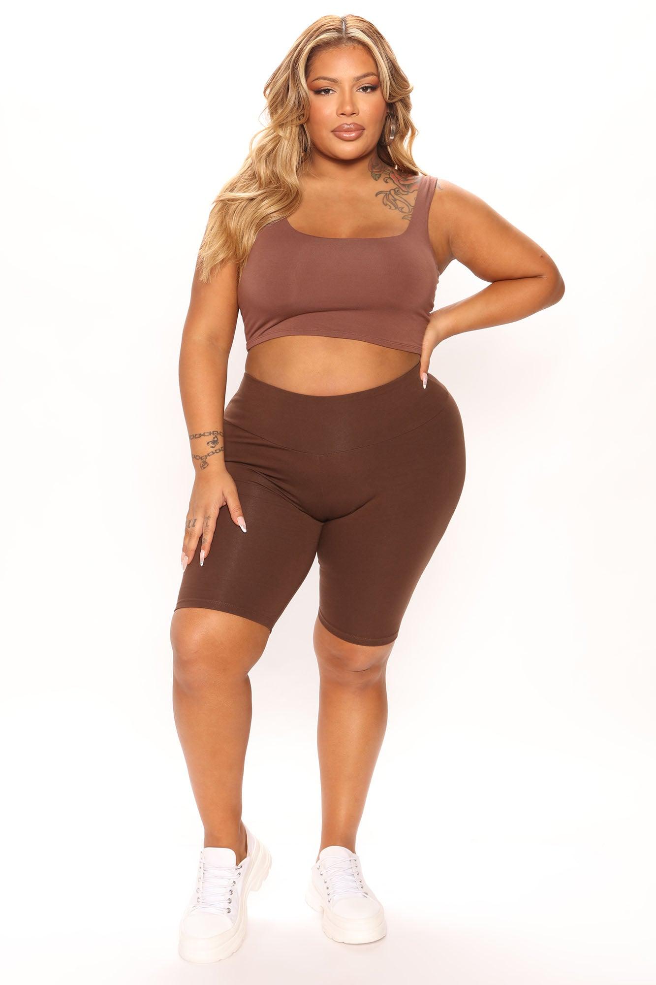 My Favorite Biker Short - Chocolate Product Image