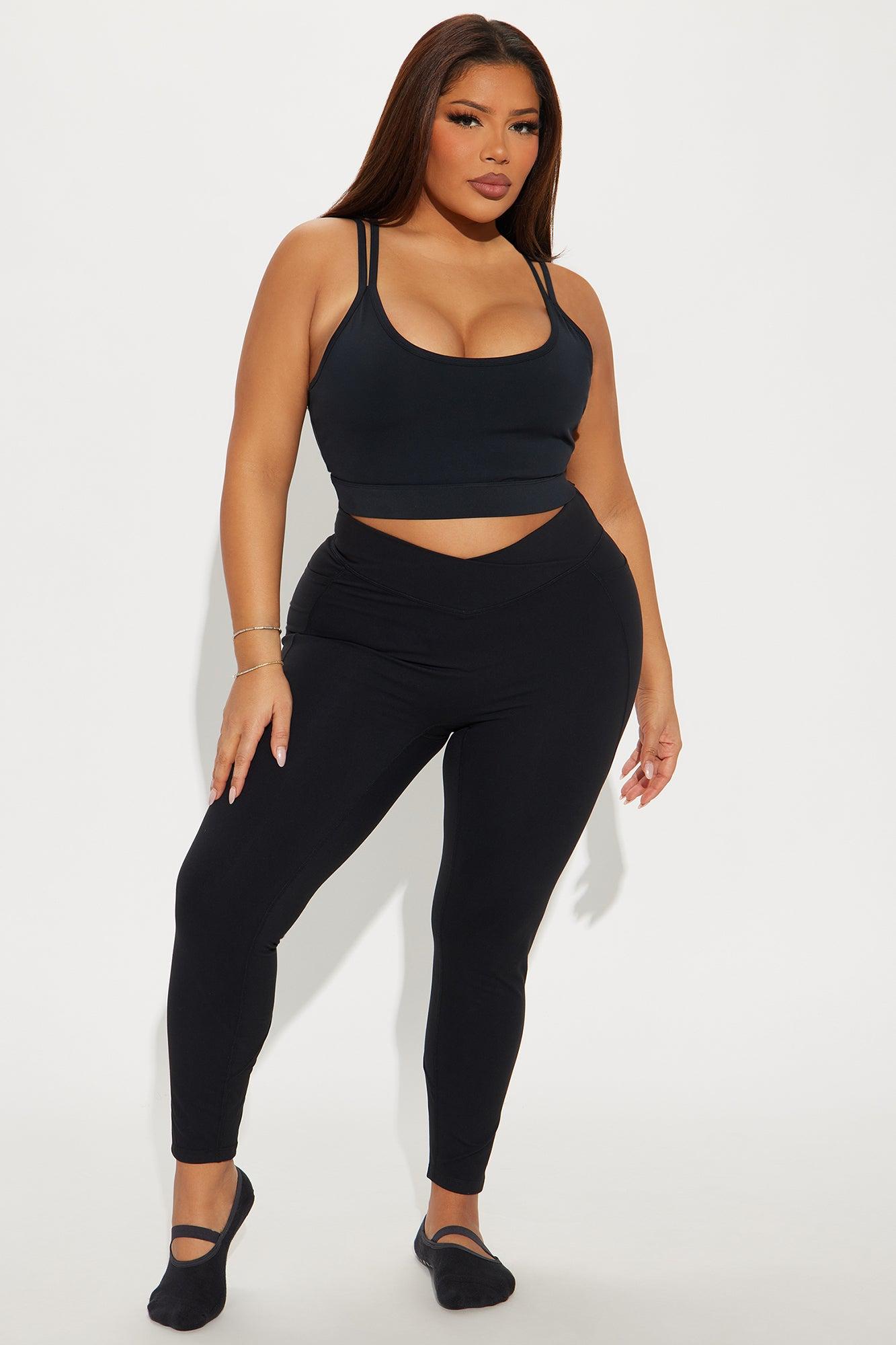 Lean Into It Super Soft Active Legging - Black Product Image