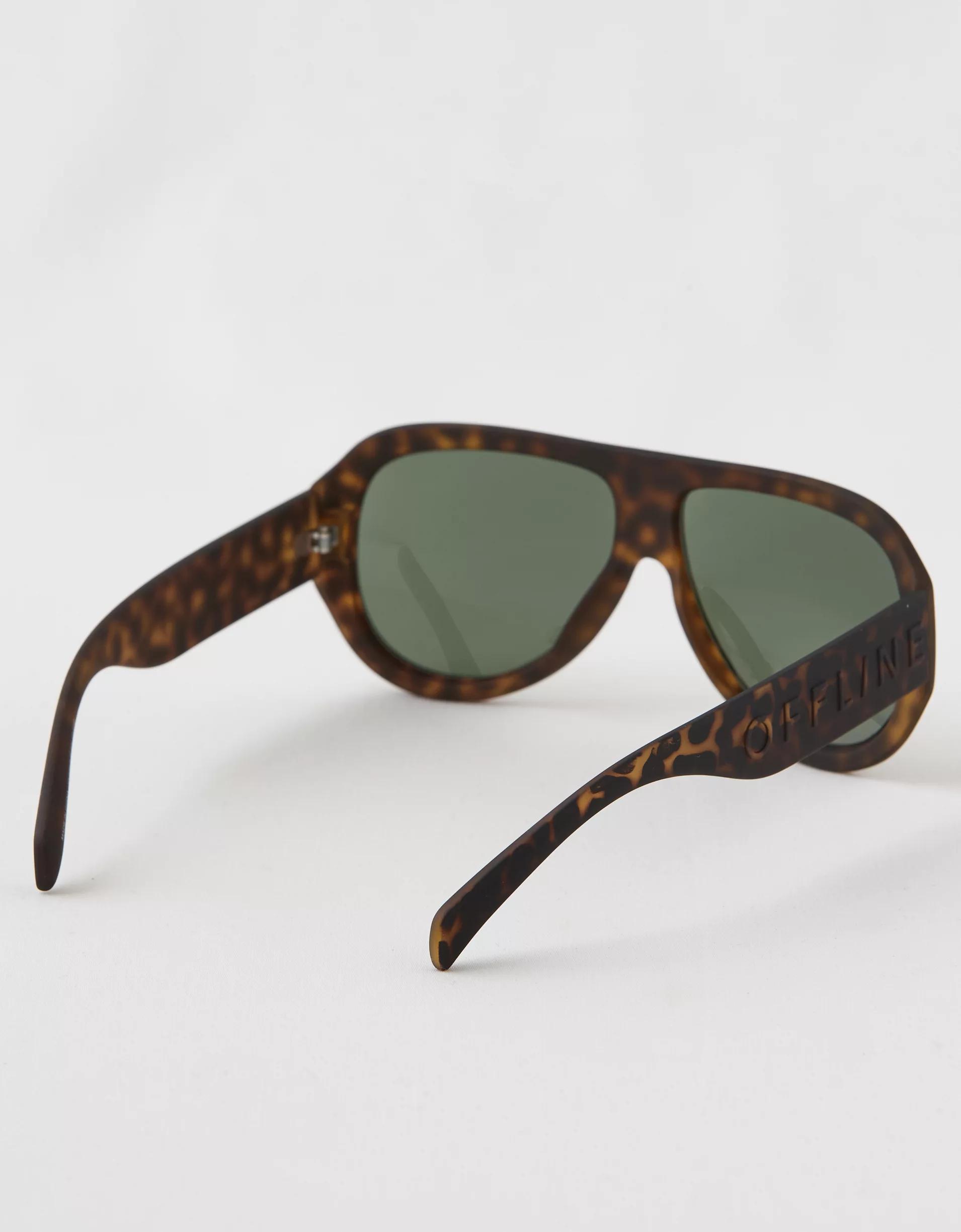 OFFLINE By Aerie Pilot Sunglasses Product Image