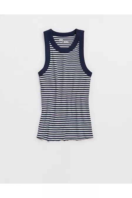 Aerie High Neck Tuckable Tank Top Women's Product Image