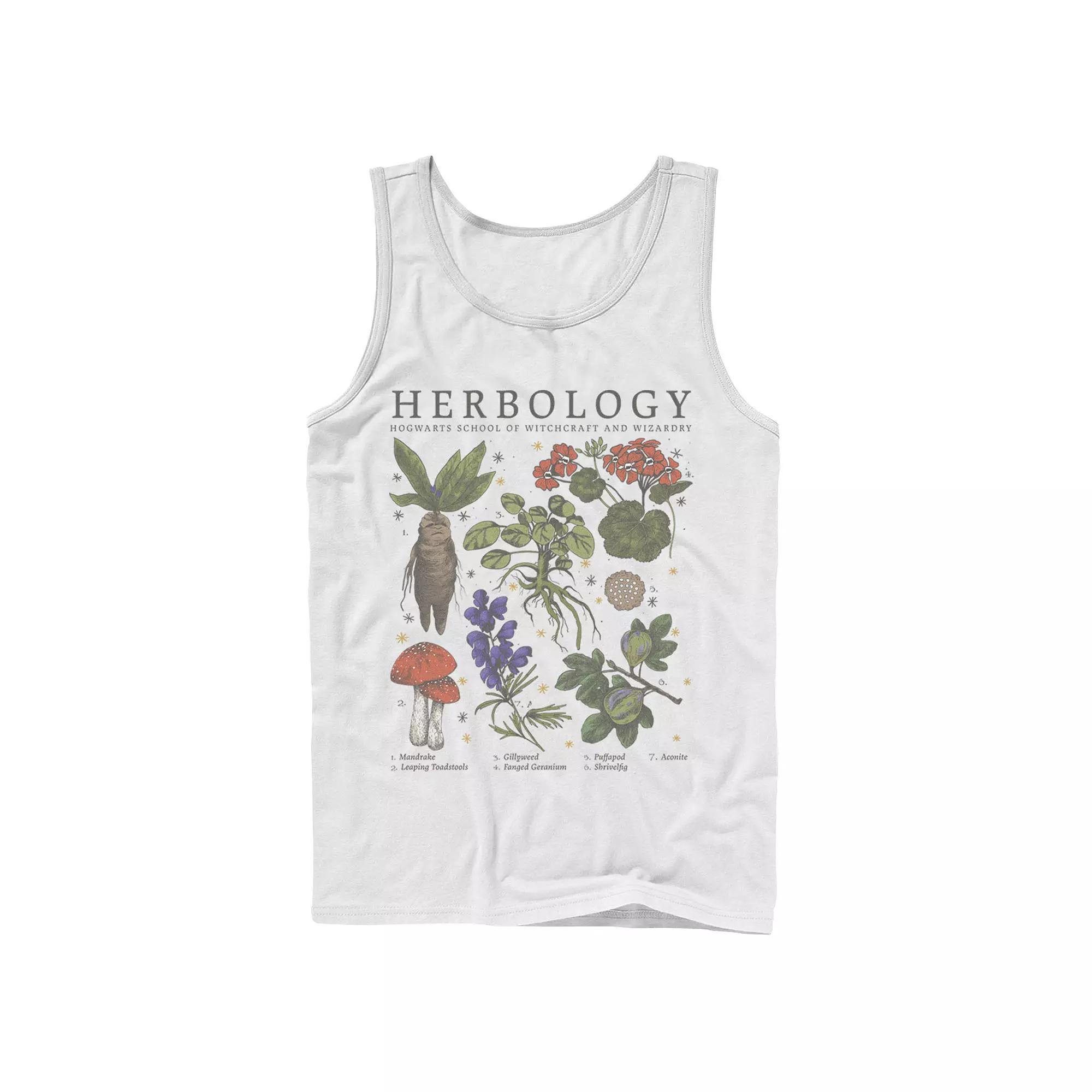 Mens Harry Potter Herbology Plants Tank Top, Men's,  Product Image