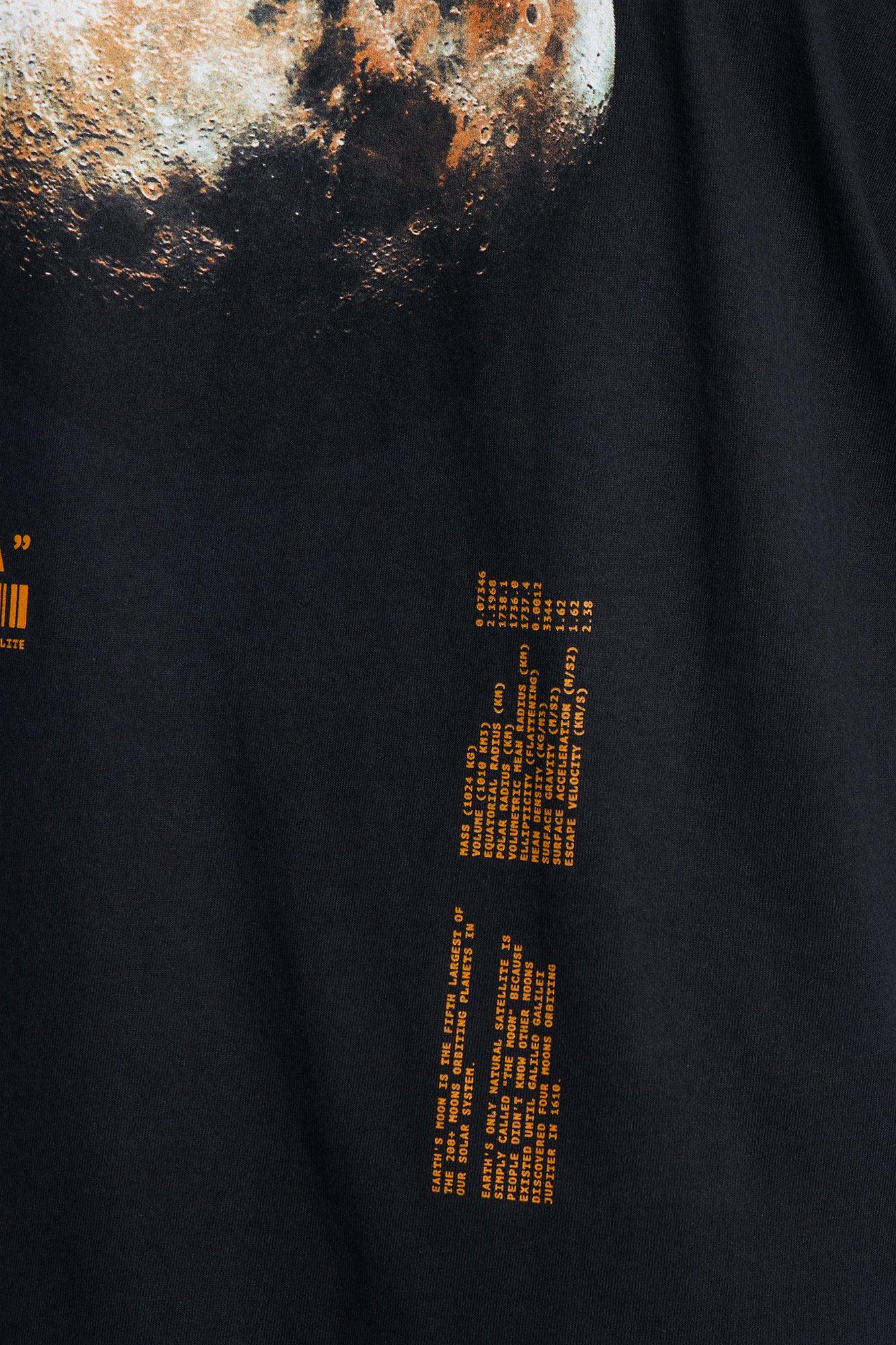 Luna Short Sleeve Tee - Black Male Product Image