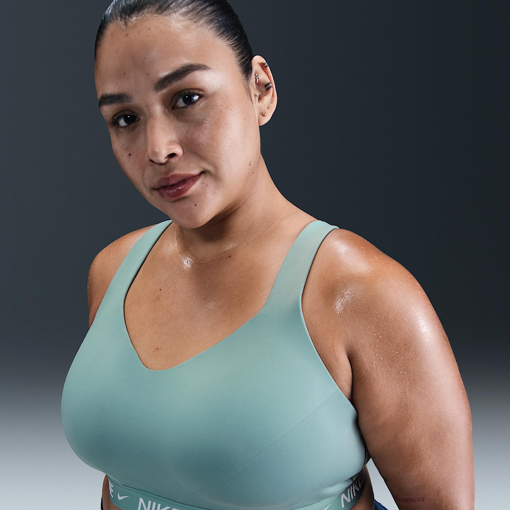 Nike Indy High Support Women's Padded Adjustable Sports Bra (Plus Size) Product Image