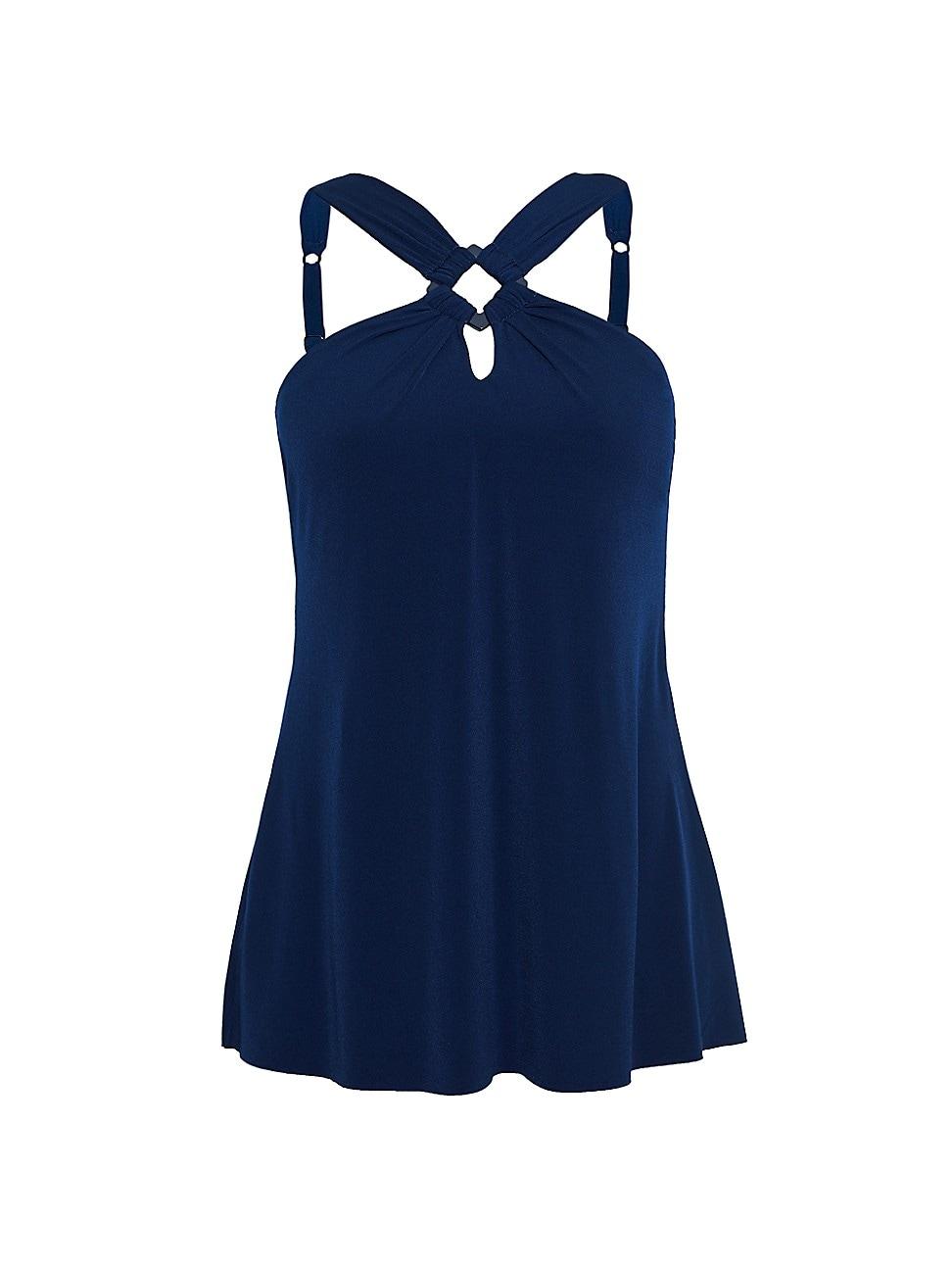 Square Cut Beverly Wire-Free Swim Dress Product Image
