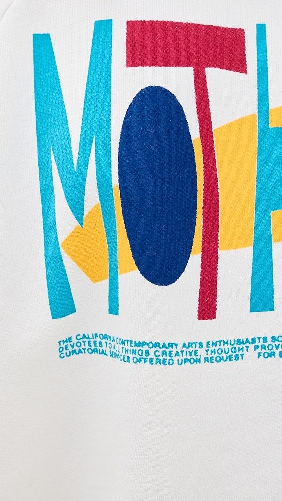 MOTHER The Boost Crop Cut Off Sweatshirt | Shopbop Product Image