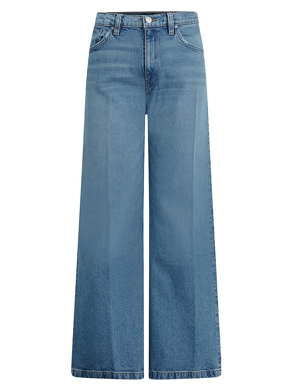 Womens Jodie High-Rise Wide-Leg Jeans Product Image