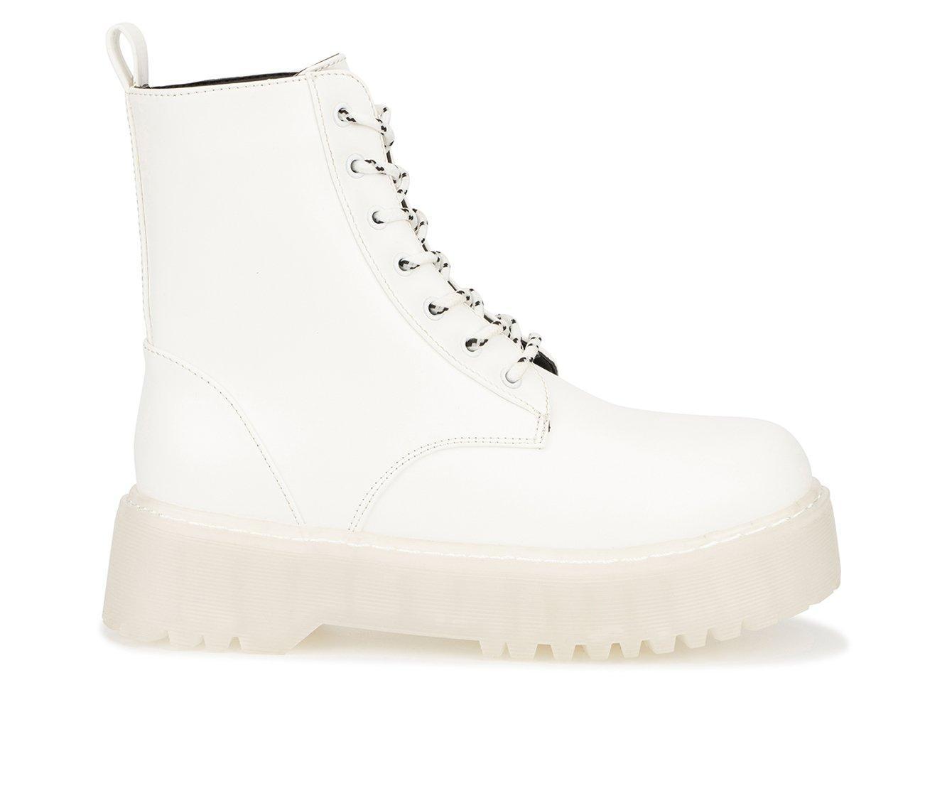 Women's Olivia Miller Gina Platform Combat Boots Product Image