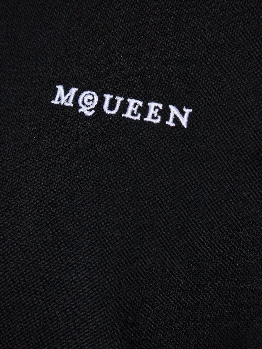 logo-embroidered cotton polo shirt Product Image