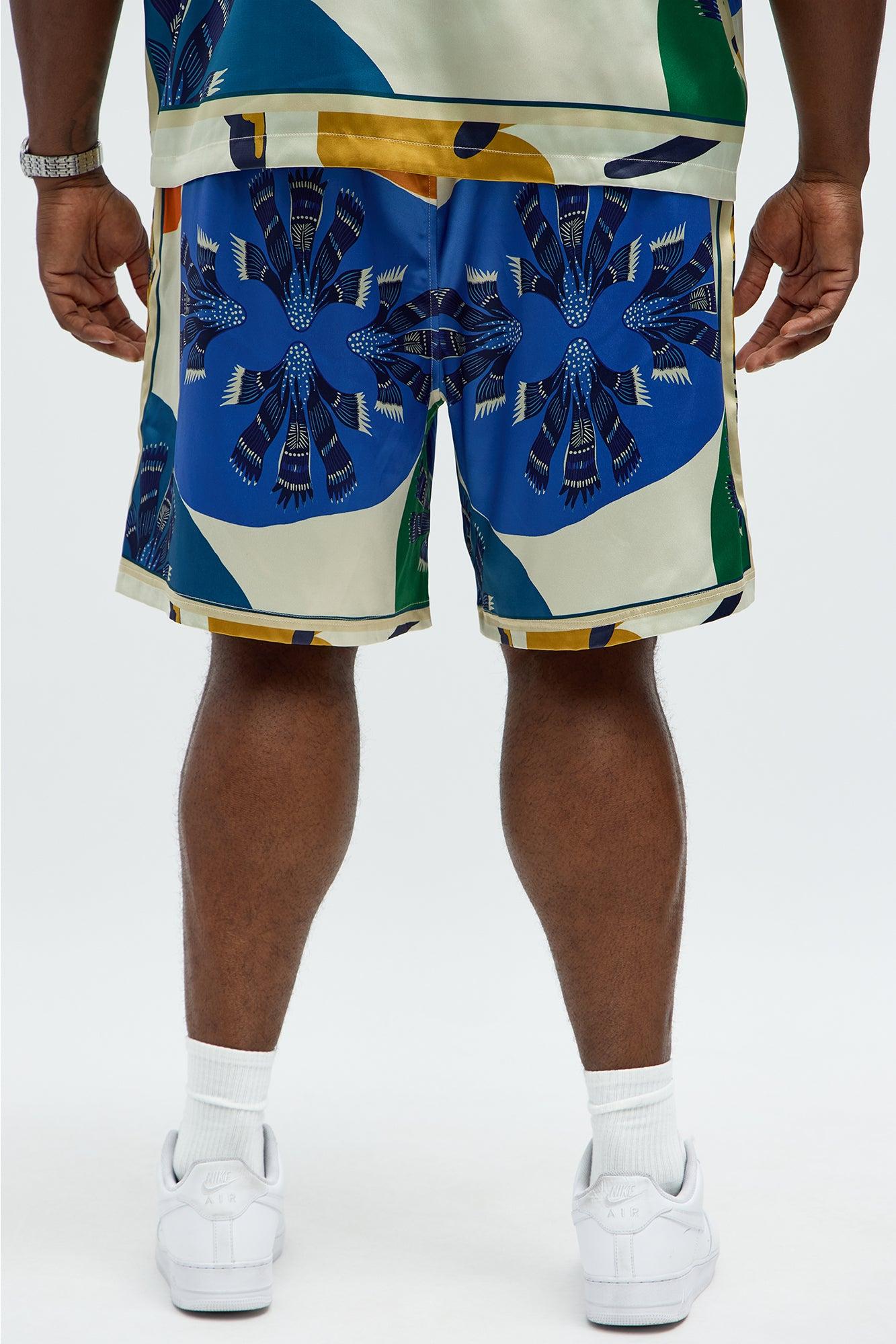 Relaxed Sea Vibe Shorts - Multi Color Male Product Image