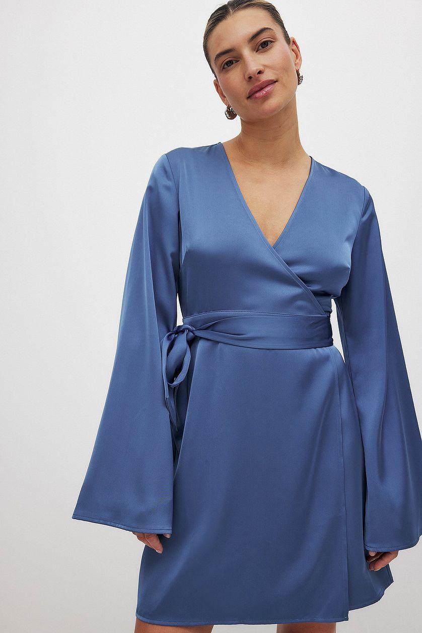 Tie Waist Flowy Mini Dress Product Image