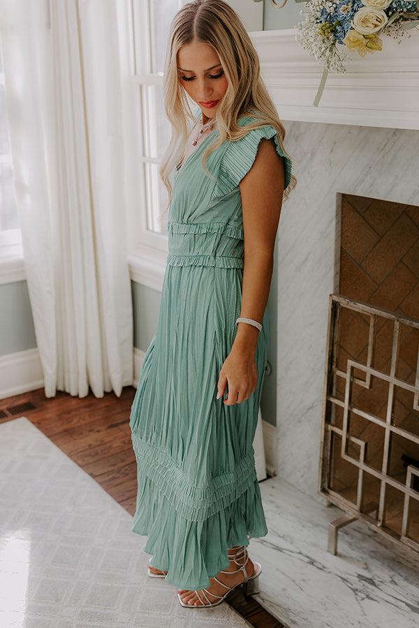 Kind Gesture Pleated Midi Dress Product Image