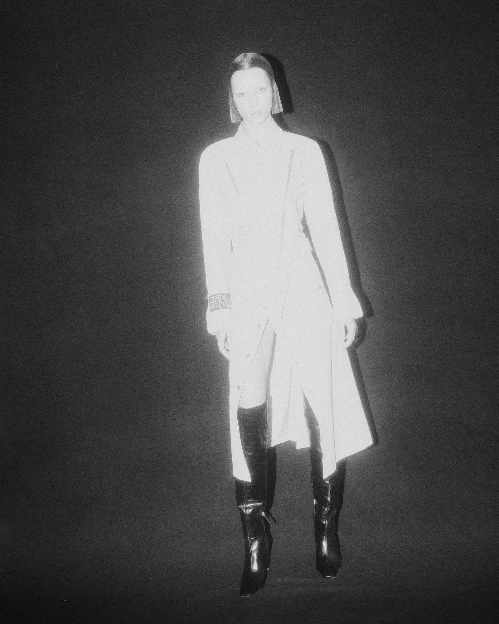 INCOGNITO BIKER/TRENCH KHAKI Female Product Image