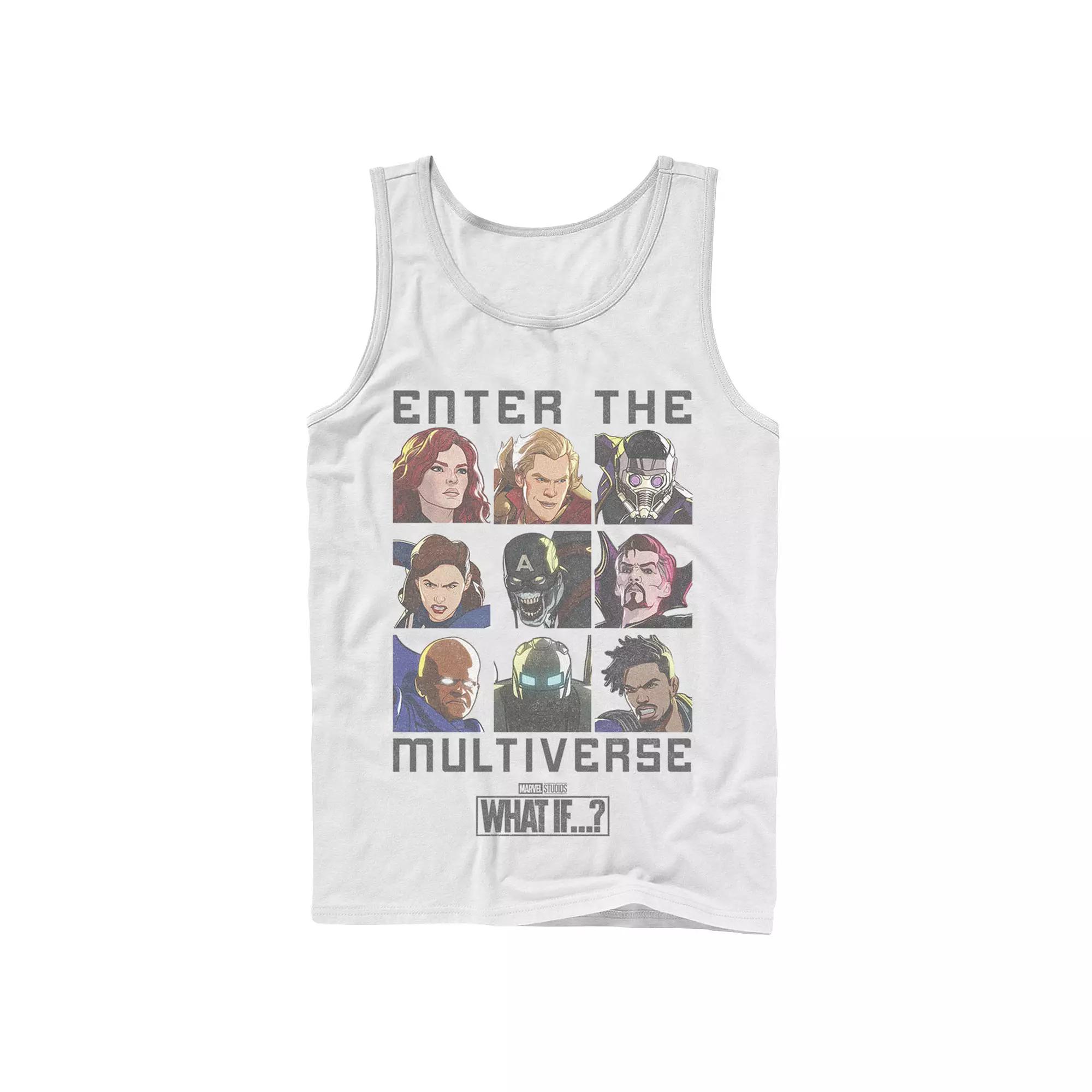 Men's Marvel What If Enter The Multiverse Quote Tank Top, Boy's,  Product Image