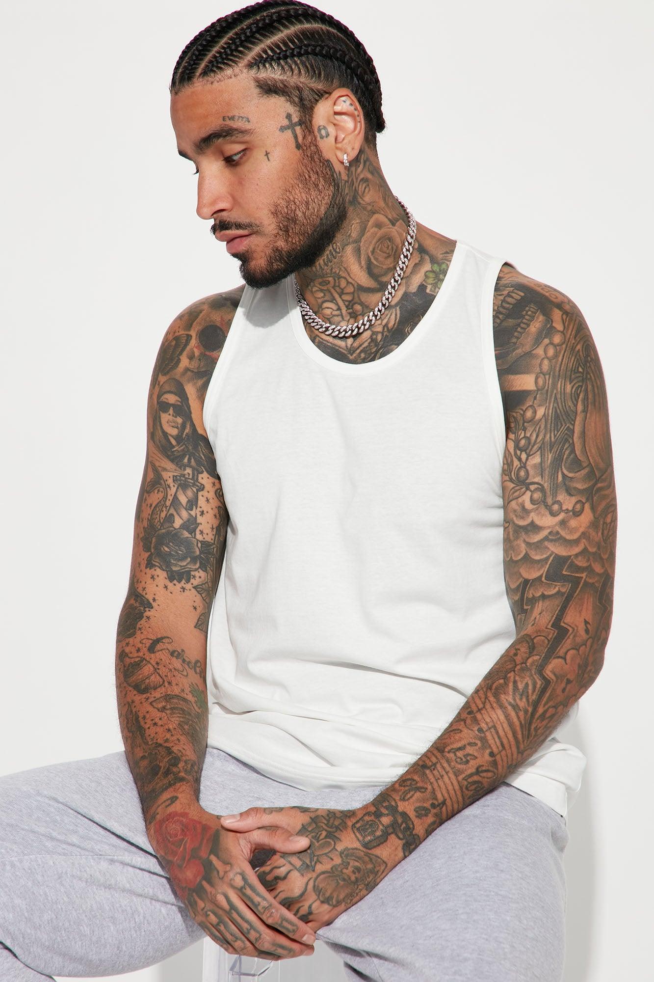 Essential Tank Top - White Product Image