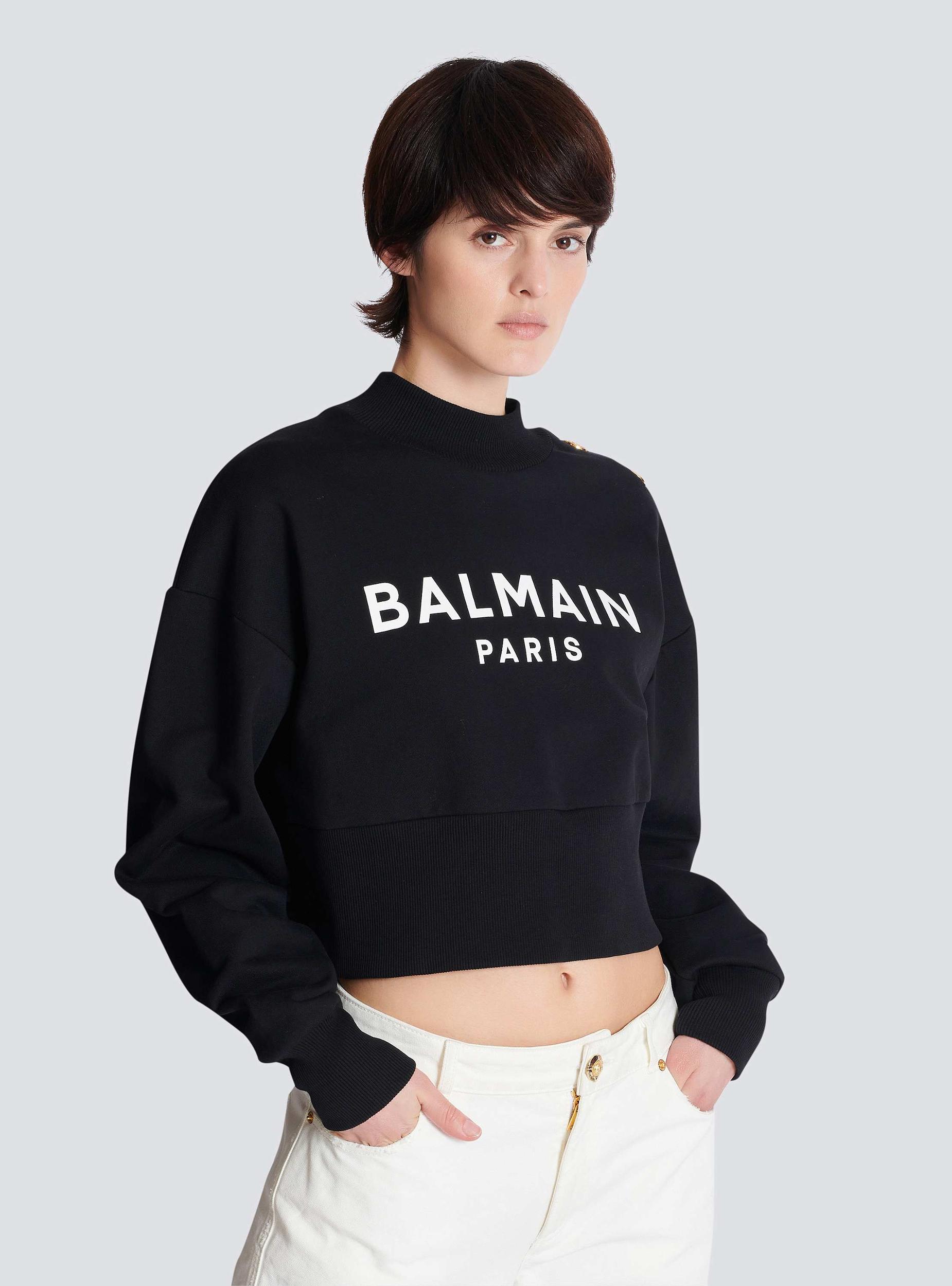 Printed Balmain Paris sweatshirt Product Image