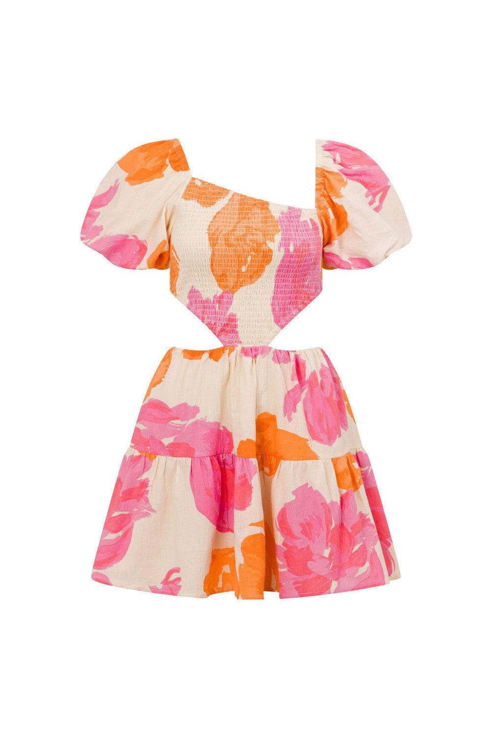 Raffy Dress - Solstice Pink Product Image