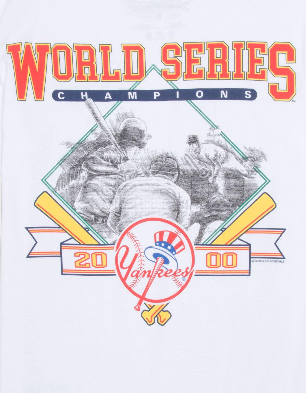 MITCHELL & NESS New York Yankees 2000 World Series Champs Mens Tee - WHITE Product Image