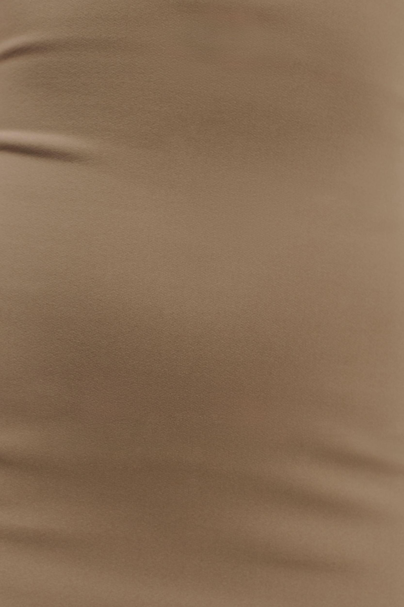 Velma Halter Collar Maxi Dress - Mushroom Product Image