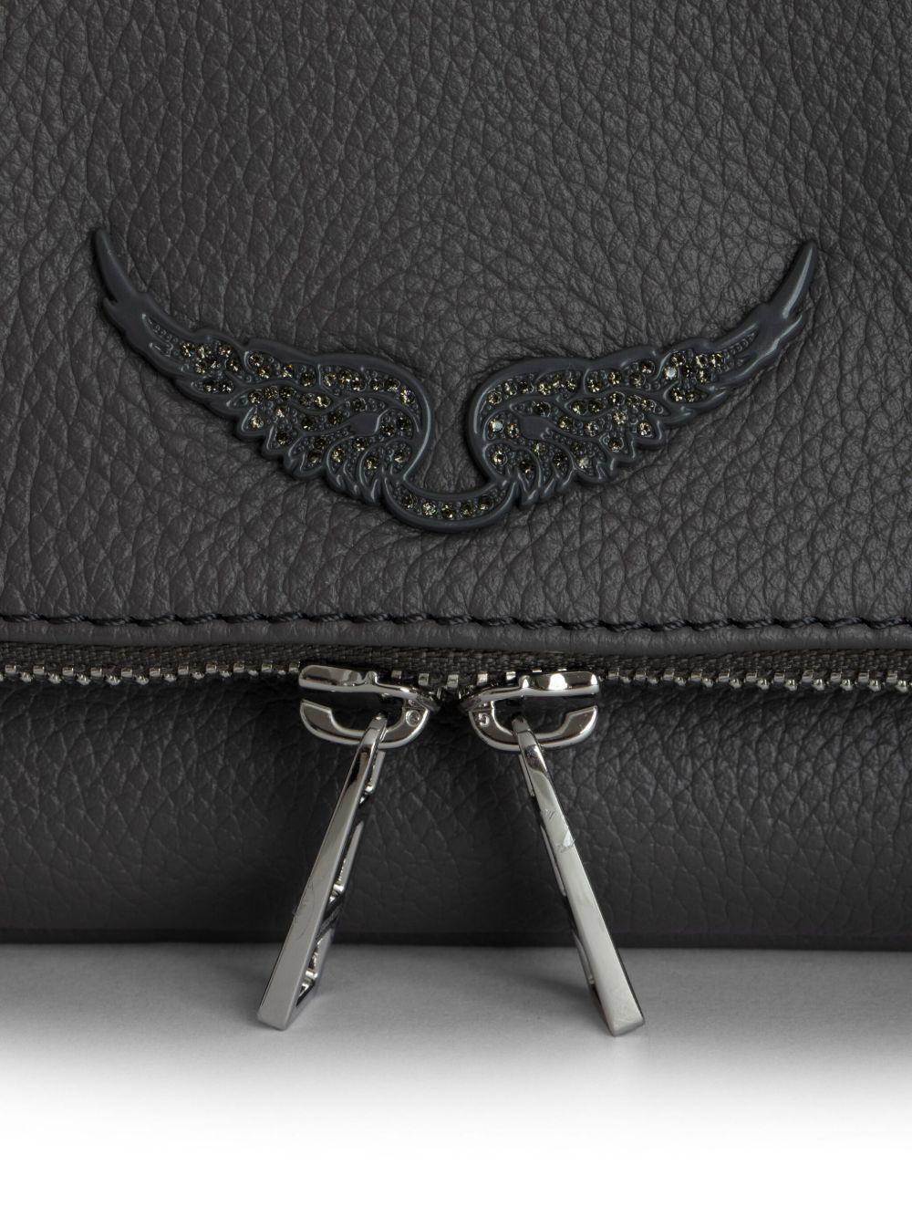 Rock leather clutch bag Product Image