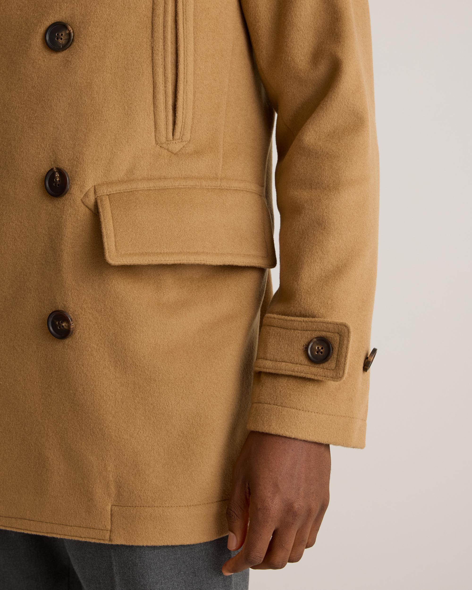 Quince | Men's Italian Wool Peacoat Wool/Nylon Product Image