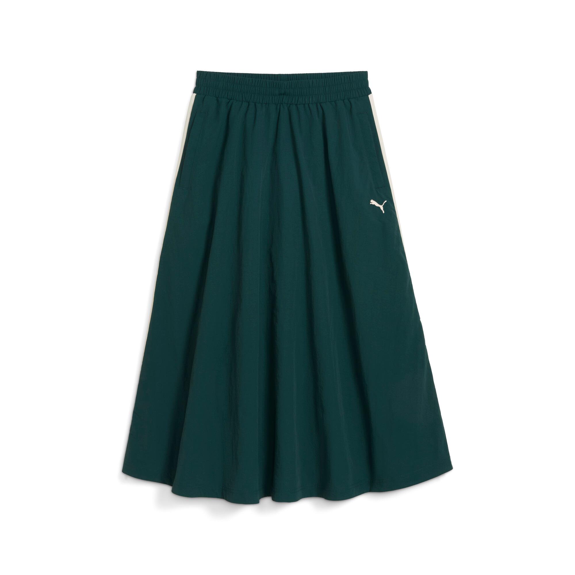 T7 Woven Midi Skirt Women Product Image