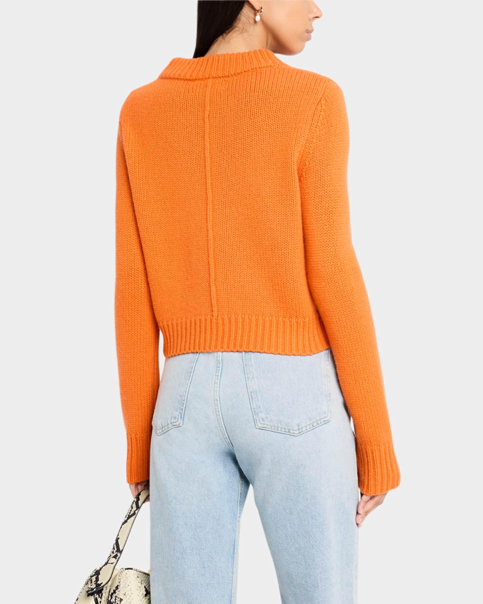 Wool Cashmere Solid Mini Marin Sweater Product Image