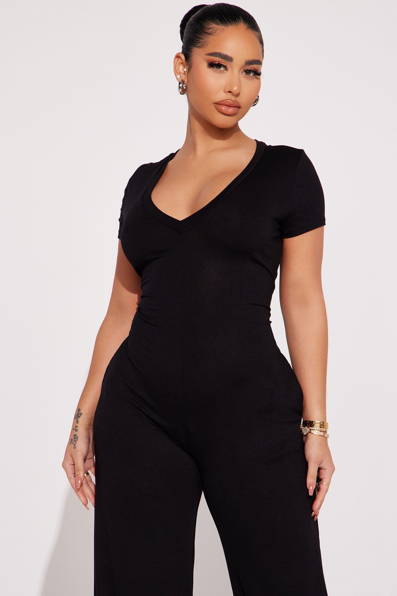 Perfect Weekend Jumpsuit - Black Product Image