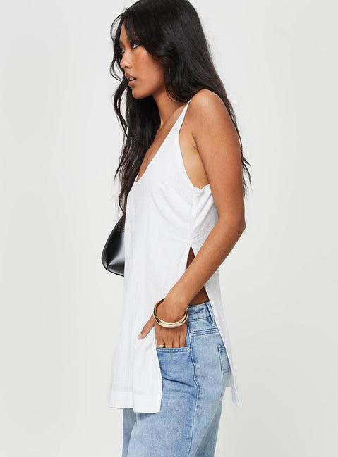 Zanzibar Top White Product Image