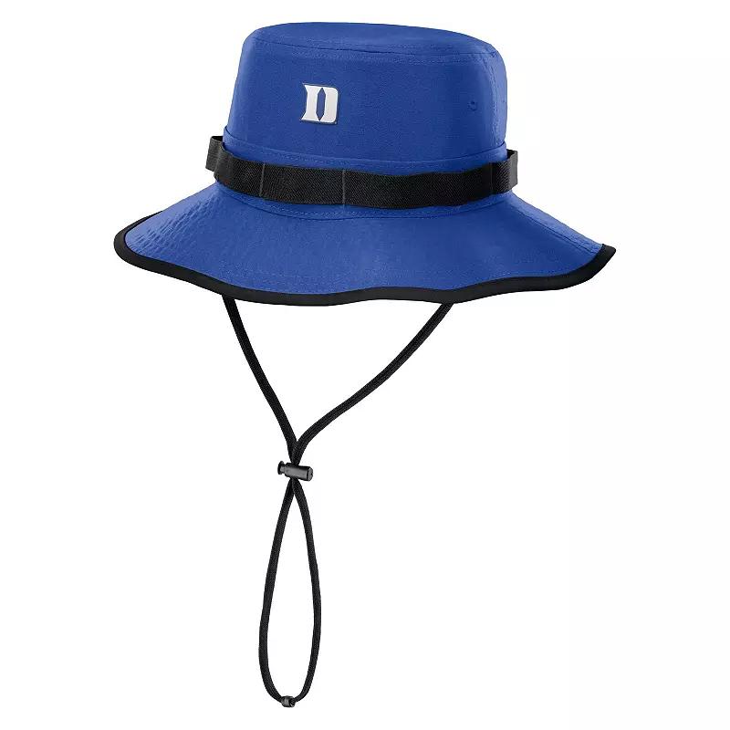 Men's Nike Royal Duke Blue Devils 2025 Sideline Apex Boonie Performance Bucket Hat,  Product Image